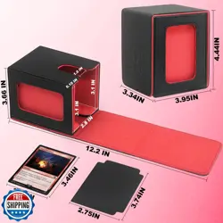 RADWIMPS Card Deck Box For MTG Commander Deck, Fits 100+ Cards, Magnetic Card - Image 2