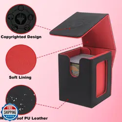 RADWIMPS Card Deck Box For MTG Commander Deck, Fits 100+ Cards, Magnetic Card - Image 3