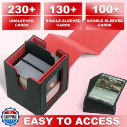 RADWIMPS Card Deck Box For MTG Commander Deck, Fits 100+ Cards, Magnetic Card - Image 4