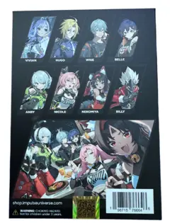 Zenless Zone Zero Metal Art Card Anime Impulse 2025 SEALED ZZZ Hoyoverse Mihoyo - Image 2