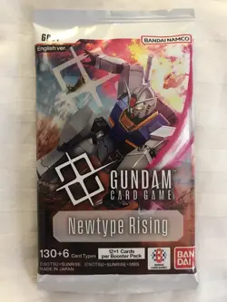 GUNDAM CARD GAME: Newtype Rising Booster Pack GD01 BANDAI English | New Sealed - Image 2