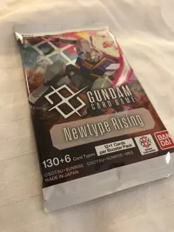 GUNDAM CARD GAME: Newtype Rising Booster Pack GD01 BANDAI English | New Sealed - Image 5