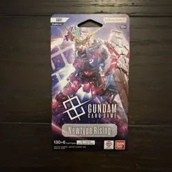 GUNDAM CARD GAME: Newtype Rising Booster Pack GD01 BANDAI English | New Sealed - Image 1