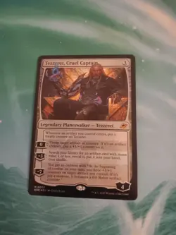 1x Tezzeret, Cruel Captain, Foil, Edge of Eternities, Magic MTG - Image 1