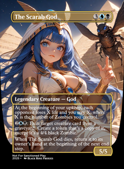 The Scarab God - MTG Anime Custom - Playtest - Image 1