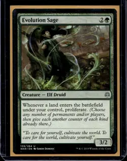 Evolution Sage [War of the Spark] MTG Near Mint - Image 1