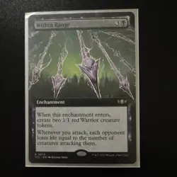 Mtg. Within Range. Extended Art. Commander: Tarkir: Dragonstorm. Pack Fresh - Image 1