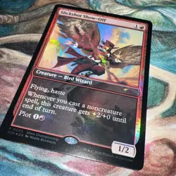 Slickshot Show-Off store Championship Promo Mtg Magic The Gathering Foil P0043 - Image 1