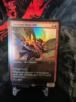 Slickshot Show-Off store Championship Promo Mtg Magic The Gathering Foil P0043 - Image 1
