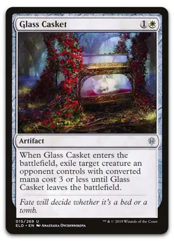 Glass Casket #15 (NM) Throne of Eldraine ELD Magic MTG - Image 1