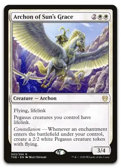 Archon of Sun's Grace #3 (NM) Theros Beyond Death THB Magic MTG - Image 1