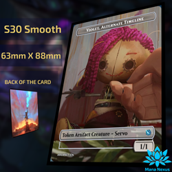 MTG - Saheeli, Sublime Artificer Alternative Art - Powder - 2x Matching Tokens - Image 5