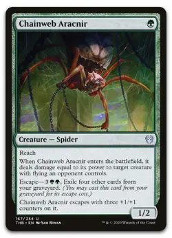 Chainweb Aracnir #167 (NM) Theros Beyond Death THB Magic MTG - Image 1