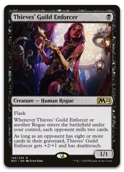 Thieves' Guild Enforcer #125 (NM) Core Set 2021 M21 Magic MTG - Image 1