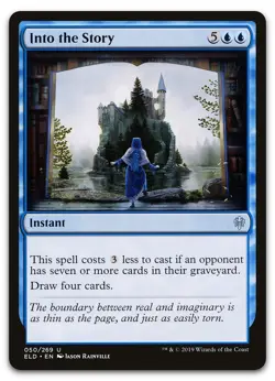 Into the Story #50 (NM) Throne of Eldraine ELD Magic MTG - Image 1
