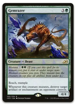 Gemrazer #155 (NM) Ikoria IKO Magic MTG - Image 1