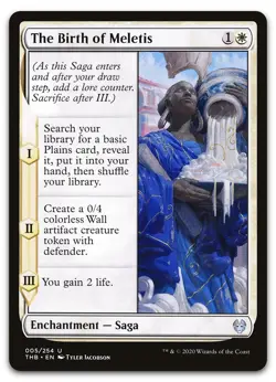 The Birth of Meletis #5 (NM) Theros Beyond Death THB Magic MTG - Image 1