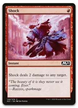 Shock #159 (NM) Core Set 2021 M21 Magic MTG - Image 1