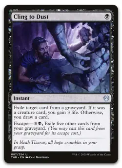 Cling to Dust #87 (NM) Theros Beyond Death THB Magic MTG - Image 1