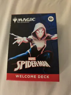 RED MTG Marvel Spiderman Welcome Deck - SDCC 2025 Magic The Gathering - Image 1
