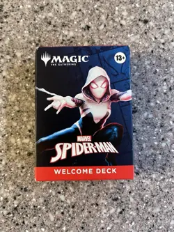 RED MTG Marvel Spiderman Welcome Deck - SDCC 2025 Magic The Gathering - Image 1