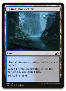 Dismal Backwater #246 (NM) Ikoria IKO Magic MTG - Image 1