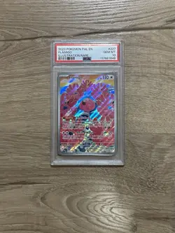 2023 POKEMON PAL EN-PALDEA EVOLVED ILLUSTRATION RARE #227 FLAMIGO PSA 10 - Image 1