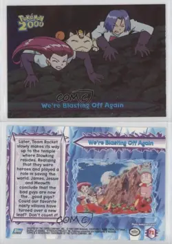 We're Blasting Off Again Foilboard Topps Pokemon The Movie 2000 #71 2000 06st - Image 3