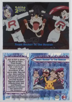 Team Rocket To The Rescue Foilboard pps Pokemon Movie 2000 #50 2000 06st - Image 3