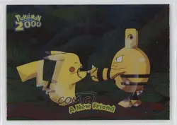 A New Friend Foilboard Topps Pokemon The Movie 2000 #5 2000 06st - Image 1