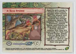 A New Friend Foilboard Topps Pokemon The Movie 2000 #5 2000 06st - Image 2
