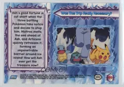 Was This Trip Really NecessaryU Foilboard Topps Pokemon The Movie 2000 #49 06st - Image 2