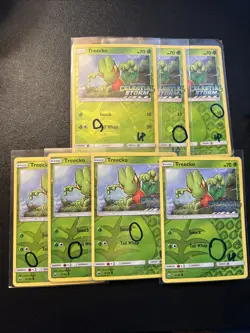 Treecko 8/168 LP Cosmos Holo Swirl Celestial Storm Stamp Pokemon Promo! - Image 2