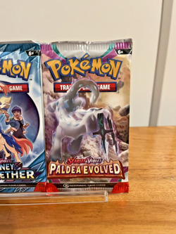 POKEMON Scarlet & Violet 3 pack (Paldea, Journey, Destined Rivals) NEW! - Image 4