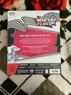 Pokemon Binder Collection White Flare BINDER SEALED - Image 2