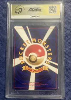 GEM MINT 10 AGS- Meganium 1999 Japanese Pokemon Neo Premium File Promo Holo #154 - Image 2