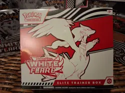 Pokemon TCG White Flare ETB + Binder Collection + Poster Box NEW SEALED LOT OF 3 - Image 2