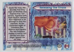 Releasing The Titans Foilboard Topps Pokemon Movie 2000 #39 2000 06st - Image 2