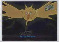 Enter Zapdos Foilboard Topps Pokemon The Movie 2000 #33 2000 06st - Image 1