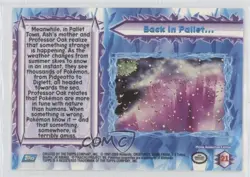 Back In Pallet. Foilboard Topps Pokemon The Movie 2000 #21 2000 06st - Image 2