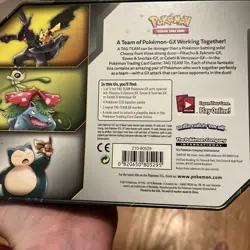 Pokemon TCG Pikachu & Zekrom Tag Team Tin Empty - Image 2