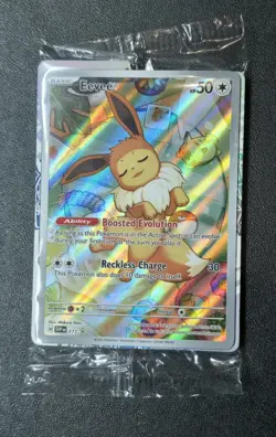 Eevee SVP 173 Black Star Promo Prismatic Evolutions Pokemon TCG Sealed! - Image 1