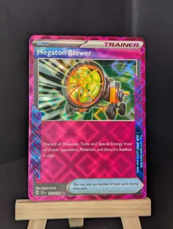 Megaton Blower 182/191 Sv08: Surging Sparks Holo Pokemon Tcg Cards Rare Mint Nm - Image 1