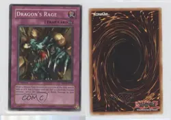 Dragon's Rage 1st Ed. YuGiOh Roar Structure Deck #SD1-EN024 2005 0p5r - Image 3