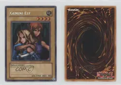 Gemini Elf Unlimited YuGiOh Labyrinth of Nightmare #LON-000 2003 1z8 - Image 3