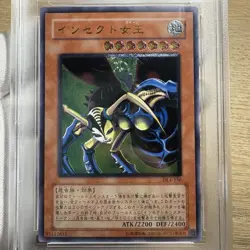 YuGiOh Insect Queen Ultimate Rare DL4 136 PSA10 Japan Collector Card - Image 4
