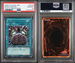 YuGiOh Brain Control Ultimate Rare PSA10 Japan Collector Card Limited 53 - Image 5