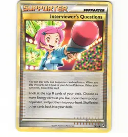 Pokemon Interviewer's Questions 79/95 Call Of Legends Non-Holo LP Card - Image 1