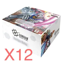 **Sealed Newtype Rising Booster Box Case GD01** Gundam Card Game - Image 1