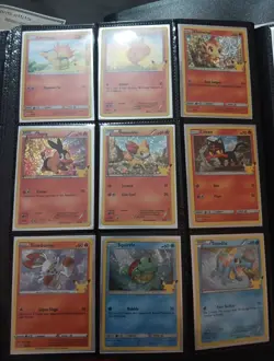 2021 McDonald’s Pokemon 25th Anniversary Card Complete Master Set 50 pack fresh - Image 2